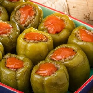Zeytinyağlı Biber Dolması